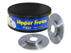Par Disco de Freio HIPPER FREIOS Sólido para Peugeot 206 1.0 16V 2001 até 2006 - Cod. HF692