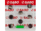 Jogo 8 Retentor de Válvula SABO para Volkswagen Gol 1.0 1.6 8V 1999 até 2016 - Cod. 03044-BREF