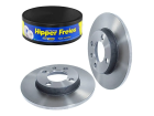 Par Disco de Freio HIPPER FREIOS Sólido para Volkswagen Saveiro G1 1.6 1.8 1982 até 1997 - Cod. HF01