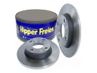 Par Disco de Freio HIPPER FREIOS Sólido para Ford Courier 1.3 1997 até 2000 - Cod. HF14