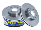 Par Disco de Freio HIPPER FREIOS Ventilado para Fiat Palio 1.0 8V G5 2012 até 2016 - Cod. HF31C