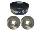 Par Disco de Freio HIPPER FREIOS Ventilado para Fiat Doblò 1.8 8V 1.8 16V 2003 até 2016 - Cod. HF42