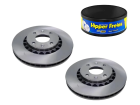 Par Disco de Freio Dianteira HIPPER FREIOS Ventilado para Chevrolet Calibra 2.0 1993 até 1997 - Cod. HF25