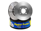 Par Disco de Freio HIPPER FREIOS Sólido para Renault Kwid 1.0 12V 2018 até 2023 - Cod. HF705A