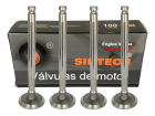 4 Válvula de Escape Fiorino 1.3 8V FIRE Flex Gasolina 2003 até 2013 - Cod. SVE2055
