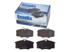 Pastilha de Freio Dianteira BENDIX para Fiat Siena 1.0 1.3 1.4 1.6 8V 1.0 1.3 1.5 16V 1998 até 2009 Modelo TEVES - Cod. HQ2154