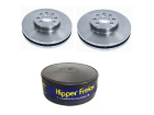 Par Disco de Freio Dianteira HIPPER FREIOS Ventilado para Chevrolet Astra 2.0 8V 2005 até 2012 - Cod. HF25E