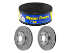 Par Disco de Freio Dianteira HIPPER FREIOS Ventilado para Chevrolet Onix Plus LT LTZ PREMIER PREMIER MIDNIGHT 1.0 2020 até 2024 - Cod. HF52B