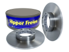Par Disco de Freio HIPPER FREIOS Sólido para Ford Pampa 1.6 1.8 8V 1983 até 1997 - Cod. HF11