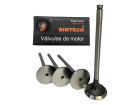 4 Válvula de Escape SINTECH para Renault Kangoo 1.0 8V D7D 2002 até 2004 - Cod. SVE8015